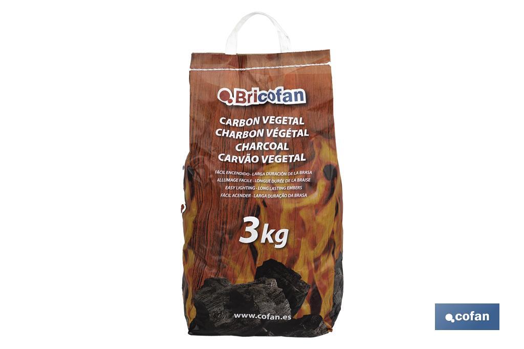 Imagen Adicional de Bolsa con asas de Carbon vegetal
