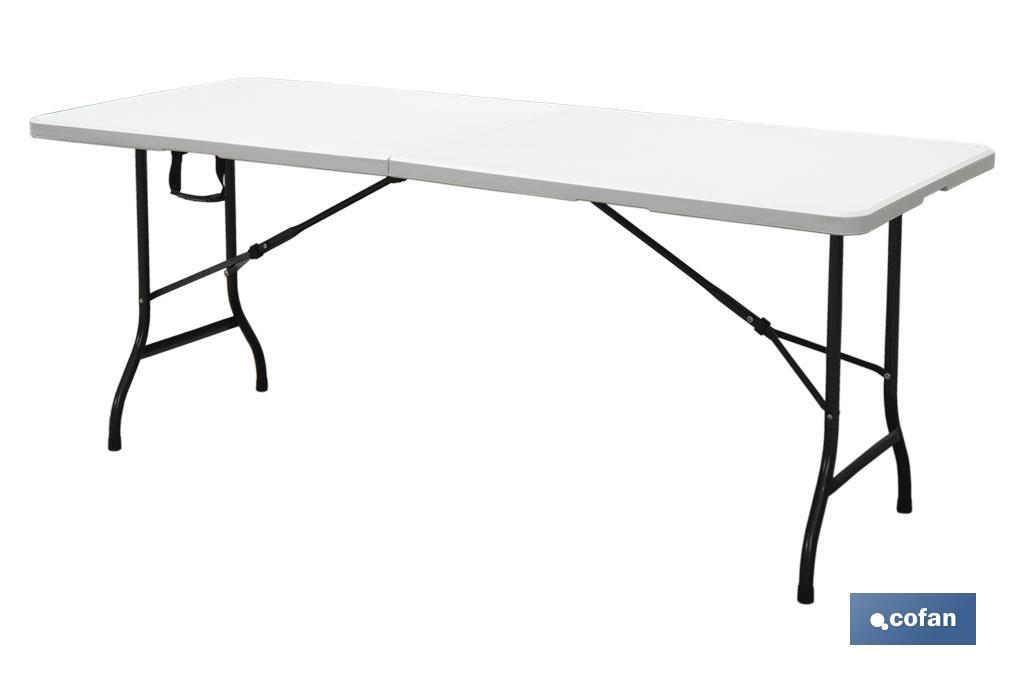 Imagen Adicional de Mesa Plegable Rectangular con bloqueo de seguridad