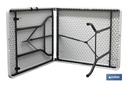 Imagen Adicional de Mesa Plegable Rectangular con bloqueo de seguridad