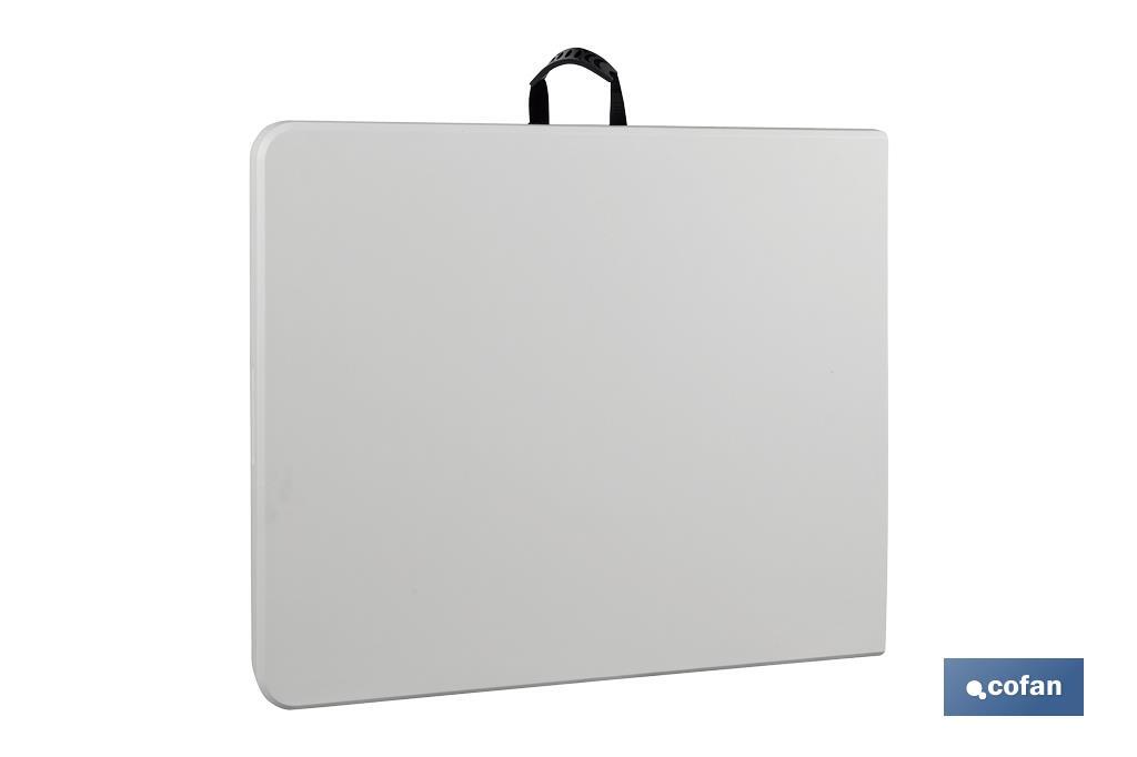 Imagen Adicional de Mesa Plegable Rectangular con bloqueo de seguridad