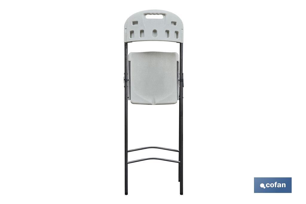 Imagen Adicional de Silla alta plegable de color blanco