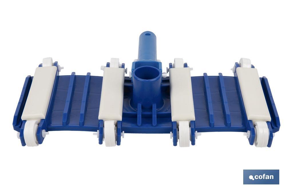 Imagen Adicional de Limpiafondos Flexible para Piscinas con 8 Ruedas