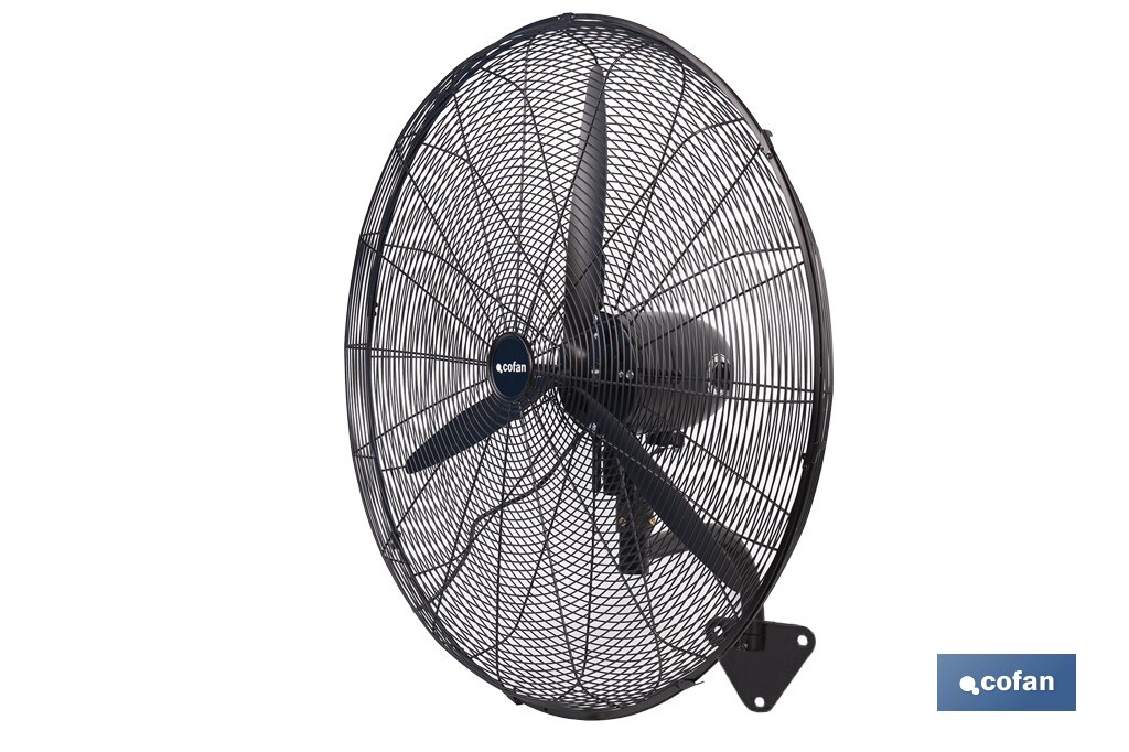 Imagen Adicional de Ventilador industrial de pared con 3 velocidades