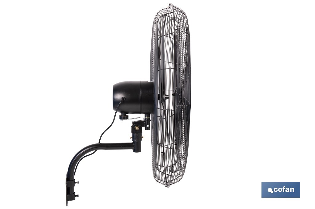 Imagen Adicional de Ventilador industrial de pared con 3 velocidades