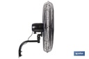 Imagen Adicional de Ventilador industrial de pared con 3 velocidades