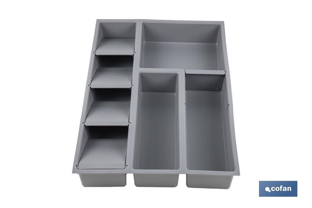 Imagen Adicional de Organizador de cubiertos con separadores para cajón