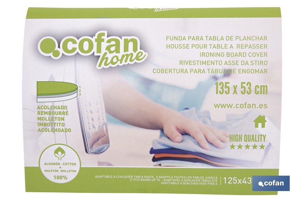 Imagen Adicional de Funda acolchada para tabla de planchar