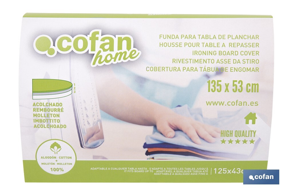 Imagen Adicional de Funda acolchada para tabla de planchar