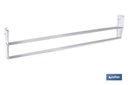 Imagen Adicional de Tendedero de pared extensible en aluminio pulido