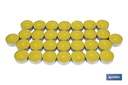 Imagen Adicional de Pack de 30 velas Tea Light de citronela amarillas