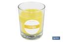 Imagen Adicional de Velas aromáticas de citronela en vaso