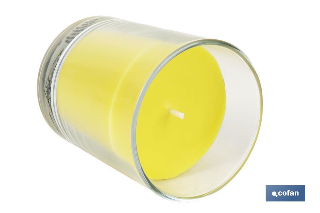 Imagen Adicional de Velas aromáticas de citronela en vaso