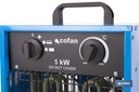 Imagen Adicional de Calefactor eléctrico con enchufe industrial