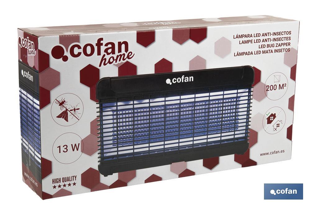 Imagen Adicional de Lámpara LED antiinsectos con enchufe