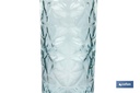 Imagen Adicional de Botella de vidrio azul transparente con cierre de estribo
