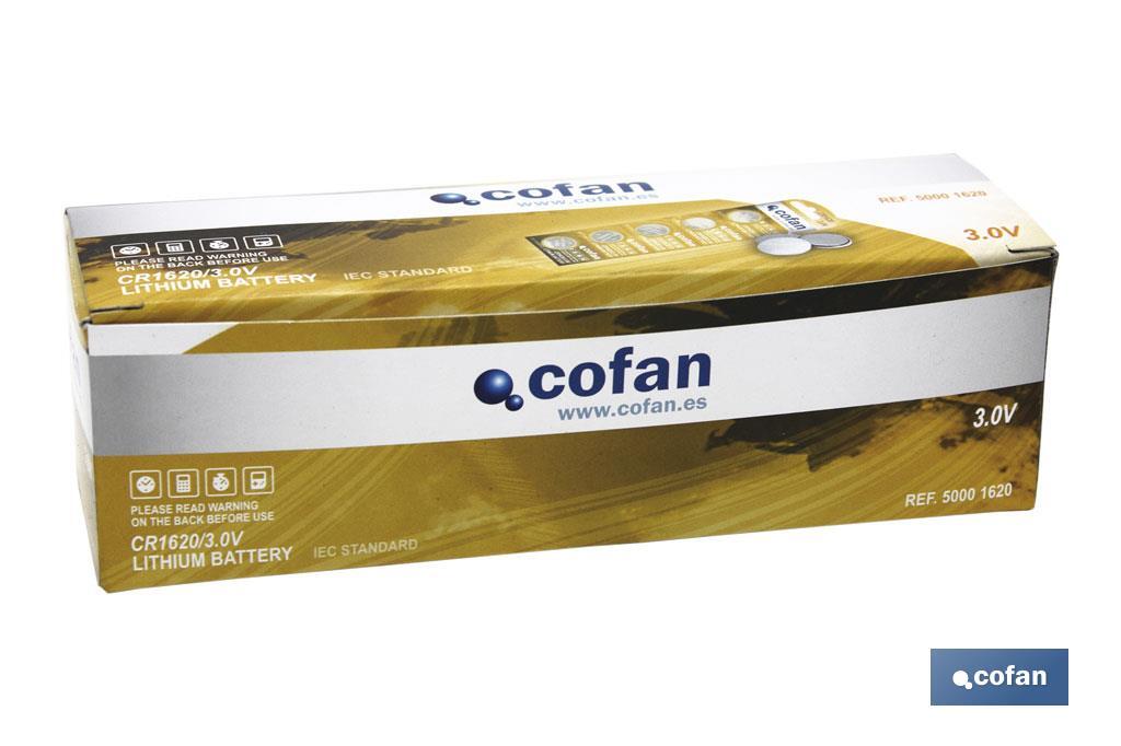 Imagen Adicional de Pilas Botón CR1620/3.0V
