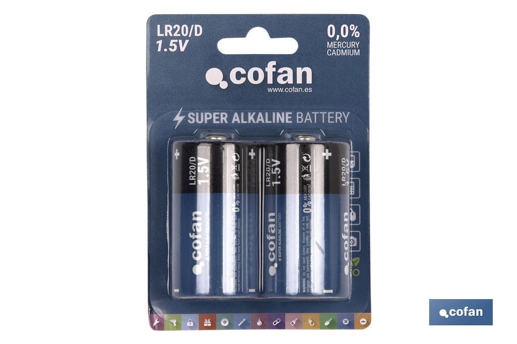 Imagen Adicional de Pilas Alcalinas - LR20 D/1,5V