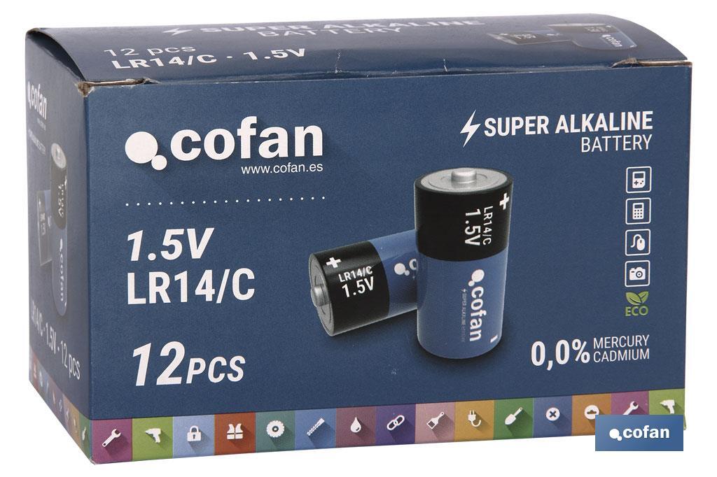 Imagen Adicional de Pilas Alcalinas - LR14 C/1,5V