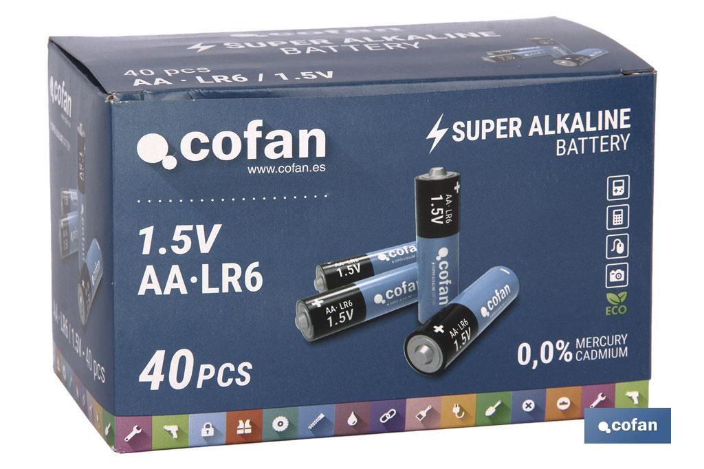Imagen Adicional de Pilas Alcalinas - LR6 AA/1,5V