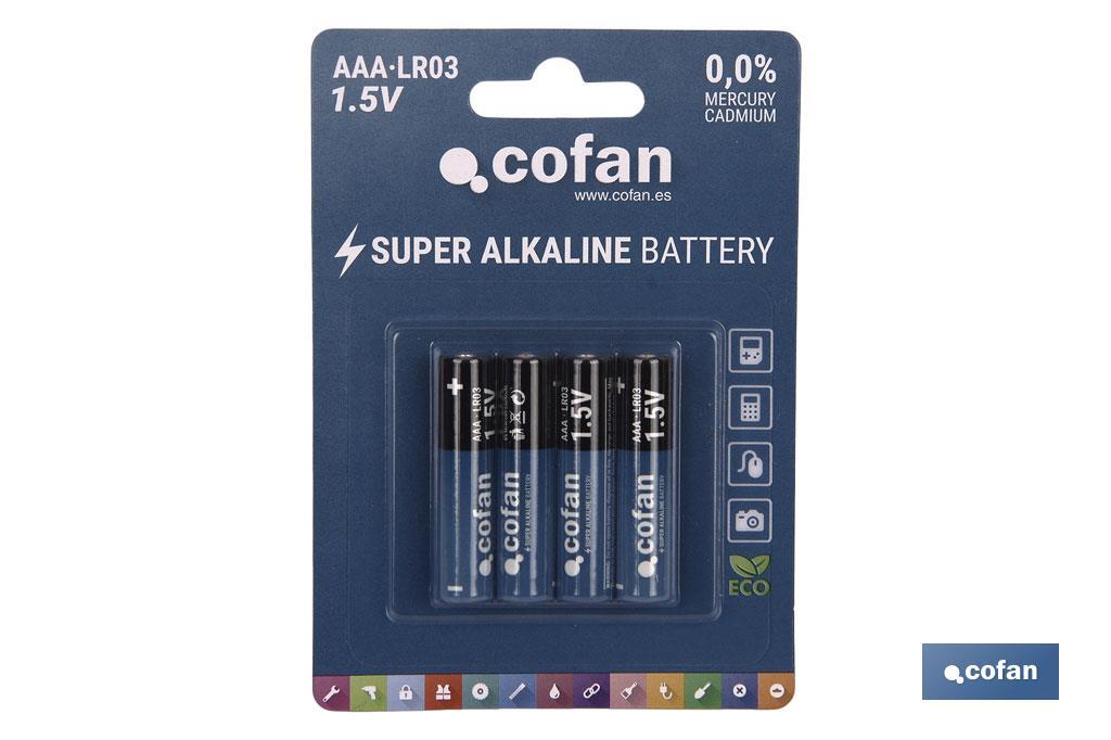 Imagen Adicional de Pilas Alcalinas - LR03 AAA/1,5V