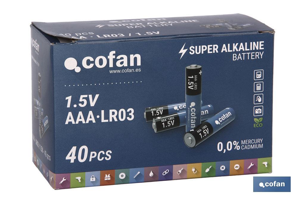 Imagen Adicional de Pilas Alcalinas - LR03 AAA/1,5V