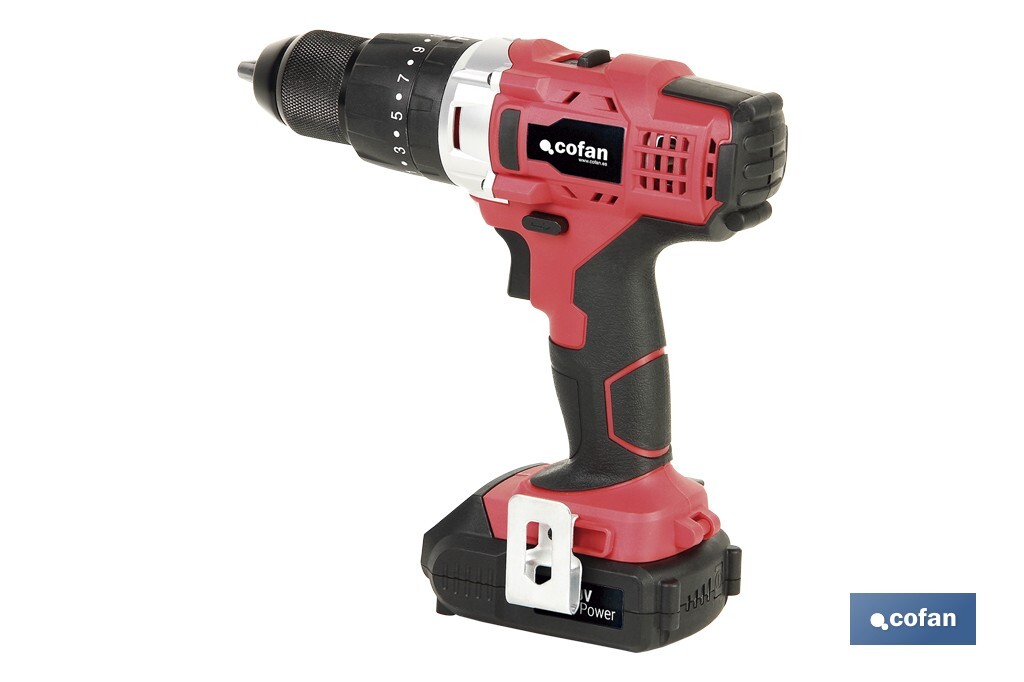 Imagen Adicional de Taladro Percutor a Batería con 1300 rpm
