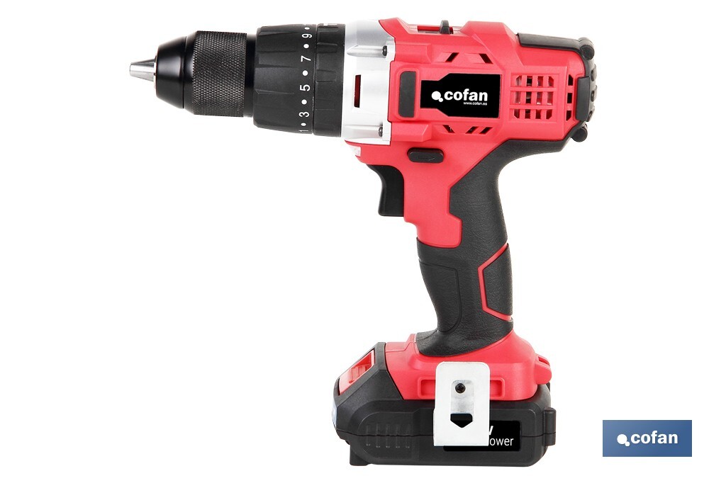 Imagen Adicional de Taladro Percutor a Batería con 1300 rpm
