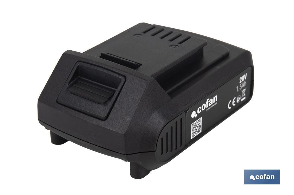 Imagen Adicional de Batería de litio Li-ion de 20 V y 1.5 Ah