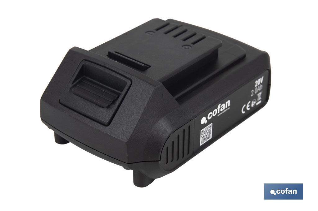 Imagen Adicional de Batería de litio Li-ion de 20V y 2.0 Ah