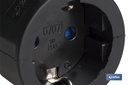 Imagen Adicional de Base enchufe aérea Plug de goma