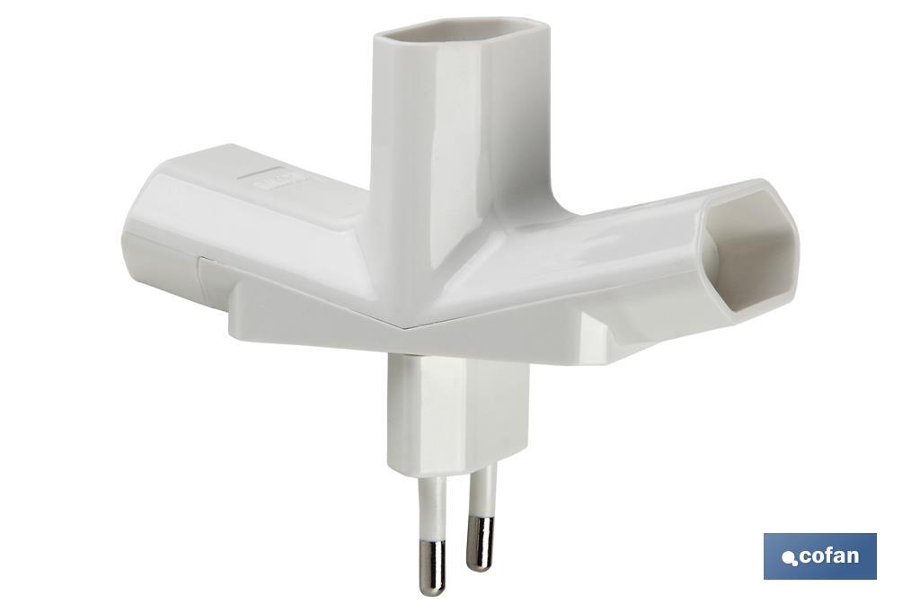 Imagen Adicional de Adaptador Multivía Triple