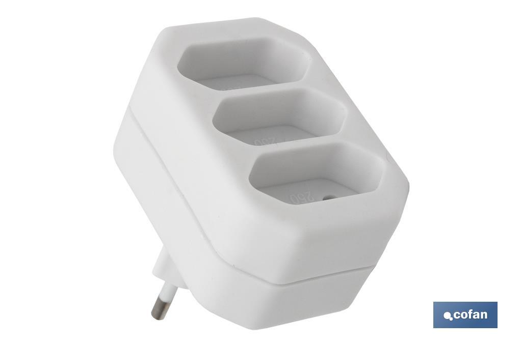 Imagen Adicional de Adaptador Triple 2P