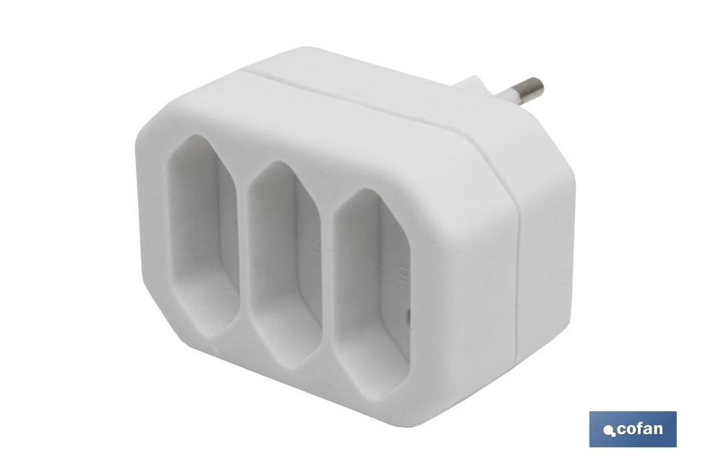 Imagen Adicional de Adaptador Triple 2P