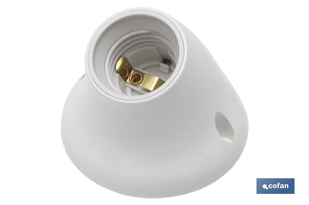 Imagen Adicional de Portalámparas Termoplástico E-27 de superficie