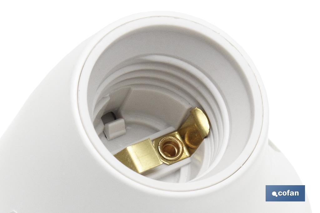 Imagen Adicional de Portalámparas Termoplástico E-27 de superficie