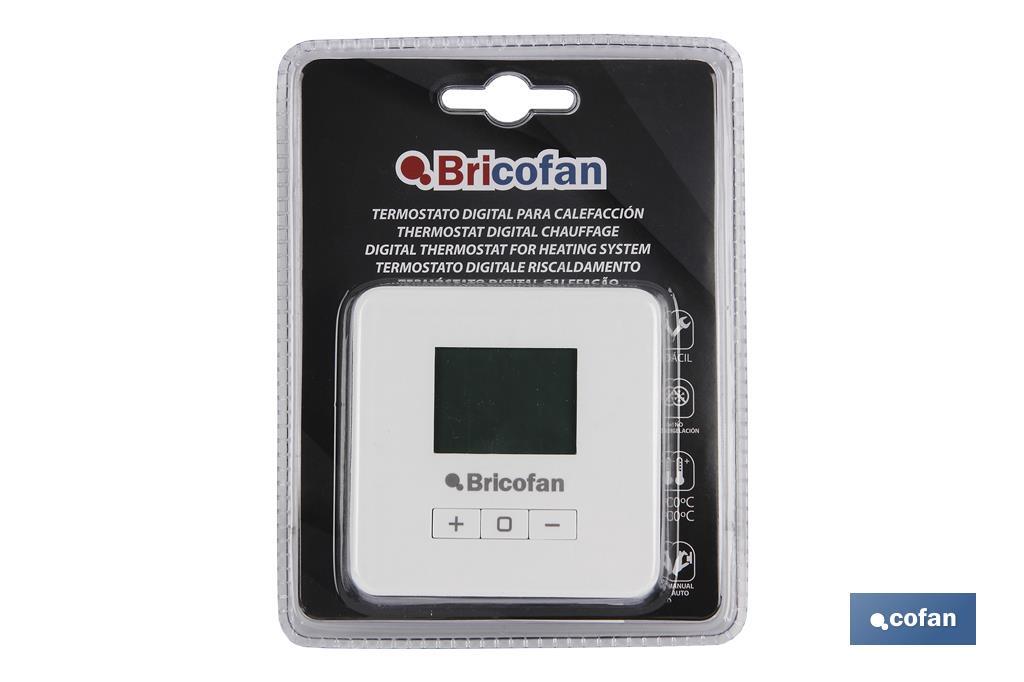 Imagen Adicional de Termostato para calefacción digital