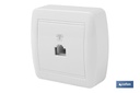 Imagen Adicional de Base para Teléfono RJ11 de superficie