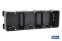 Imagen Adicional de Caja de mecanismos de empotrar para varios elementos