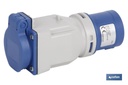 Imagen Adicional de Adaptador industrial clavija-base