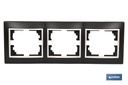 Imagen Adicional de Marco de mecanismos eléctricos de empotrar