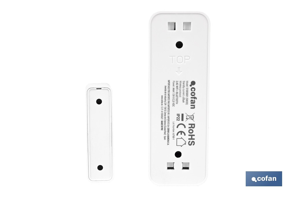 Imagen Adicional de Sensor inteligente para puertas y ventanas