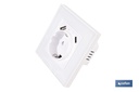 Imagen Adicional de Base de enchufe inteligente con USB y tipo C