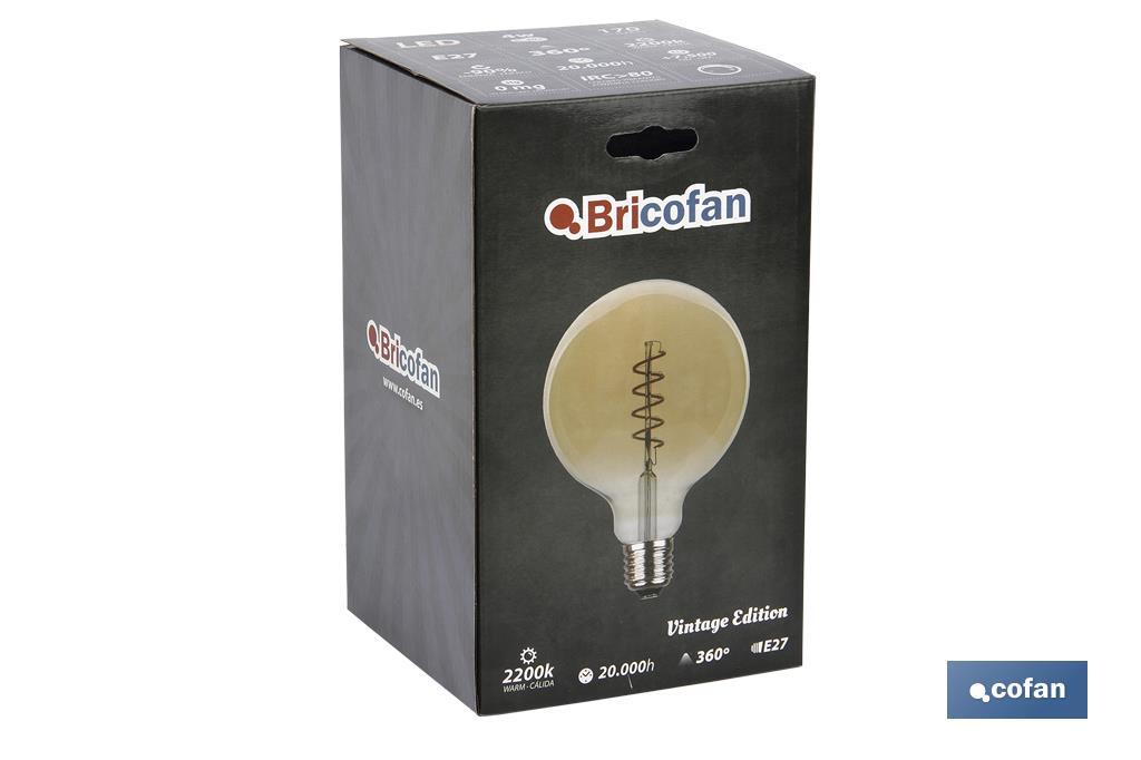 Imagen Adicional de Bombilla Led Globo Espiral