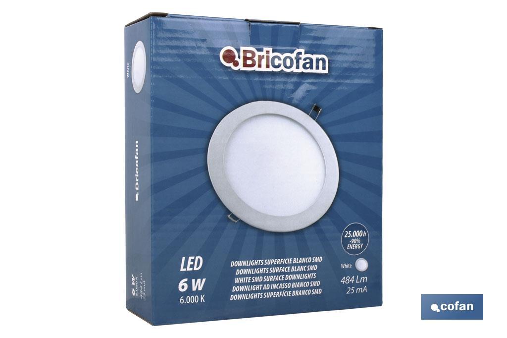 Imagen Adicional de Downlight Blanco redondo Empotrar