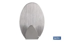 Imagen Adicional de Colgador Auto-Adhesivo Oval Inox Grande