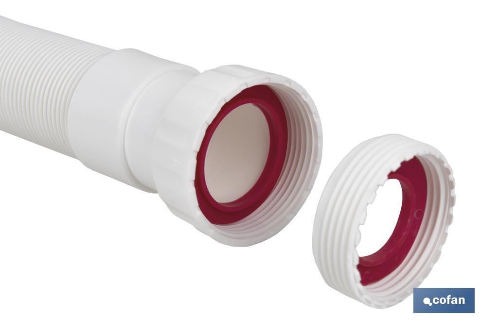 Imagen Adicional de Tubo Flexible 1 1/2 con reductor 1 1/4