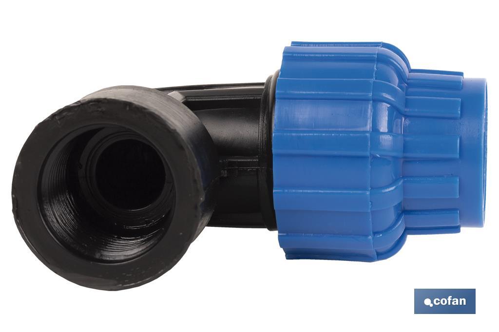 Imagen Adicional de Codo 90° Rosca Hembra