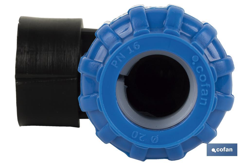 Imagen Adicional de Codo 90° Rosca Hembra