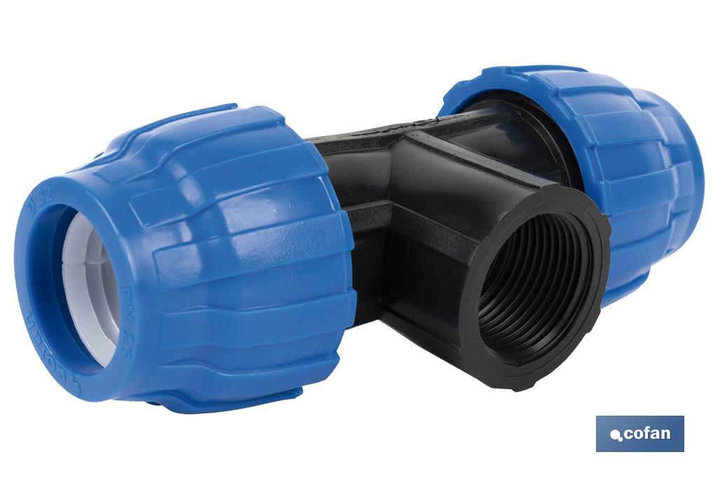 Imagen Adicional de TE 90° con Rosca Hembra