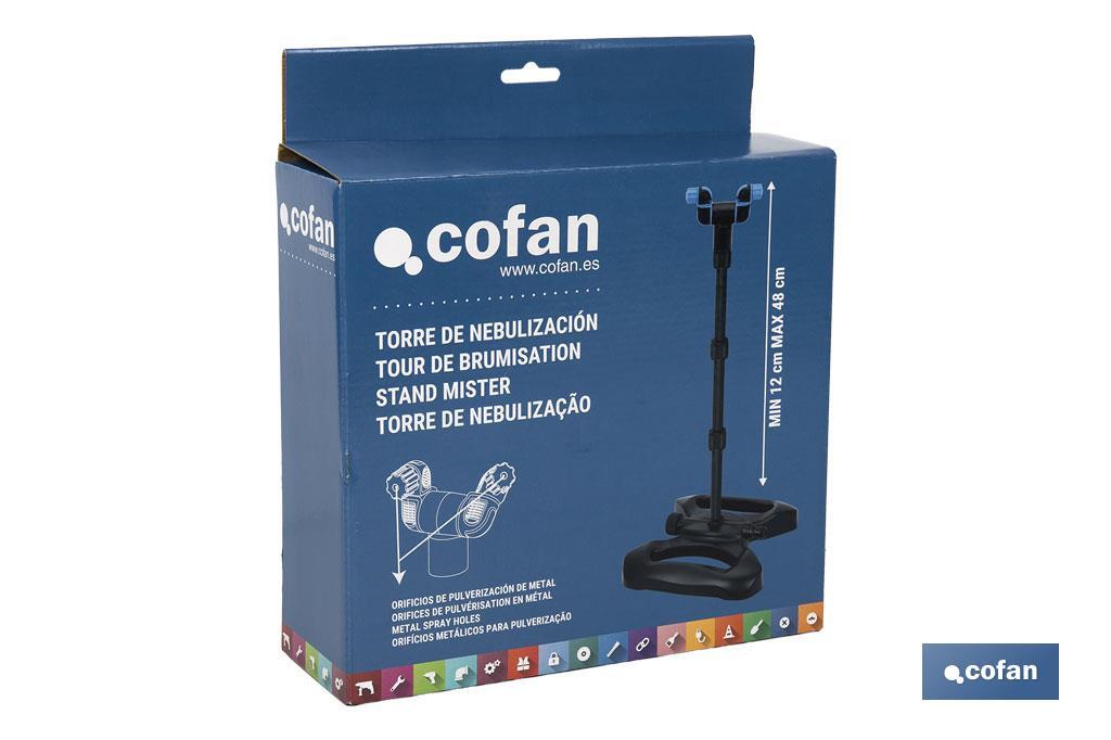 Imagen Adicional de Torre de nebulización extensible para exteriores